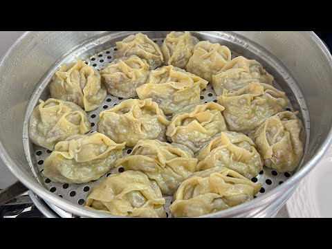 Mantu Afghan Dumpling Recipe 😋 راز بهترین منتوی نرم وخوش ذایقه به روش آشپرخانه مزار