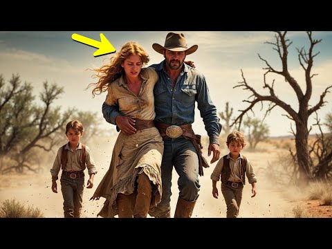 Une femme rejetée par la caravane fut trouvée par un cow-boy – et conduite à son camp