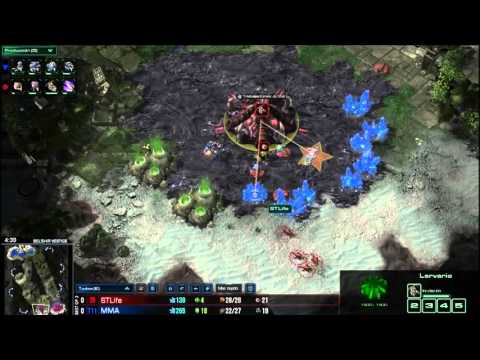 Starcraft 2  Video  MMA vs Life TvZ Game 1 Dreamhack Winter