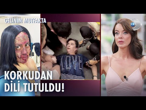 Şaheste Hanımın dehşet anları! 😱 | Gelinim Mutfakta 1188. Bölüm