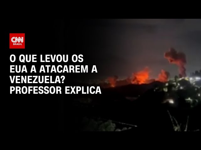 Professor explica o que levou os EUA a atacarem a Venezuela | BREAKING NEWS