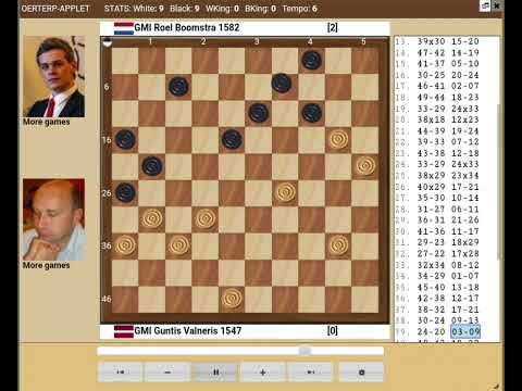 Guntis Valneris-Roel Boomstra. 0-2 World Cup*** Damweek Hijken Hijken DTC 2022