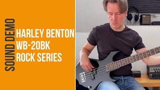 Video thumbnail for Harley Benton WB-20BK Rock Series - Sound Demo (no talking) by Bass Bonedo