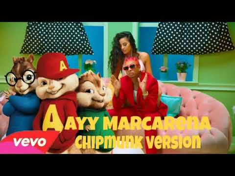 Tyga - Ayy Marcarena (Chipmunk version) | Alvin And The Chipmunks.