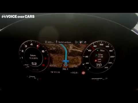 0-100 km/h Tachovideo und Soundcheck: 2015 Audi TT Roadster 230 PS (Acceleration)