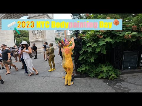 2023 NYC Body Painting Day