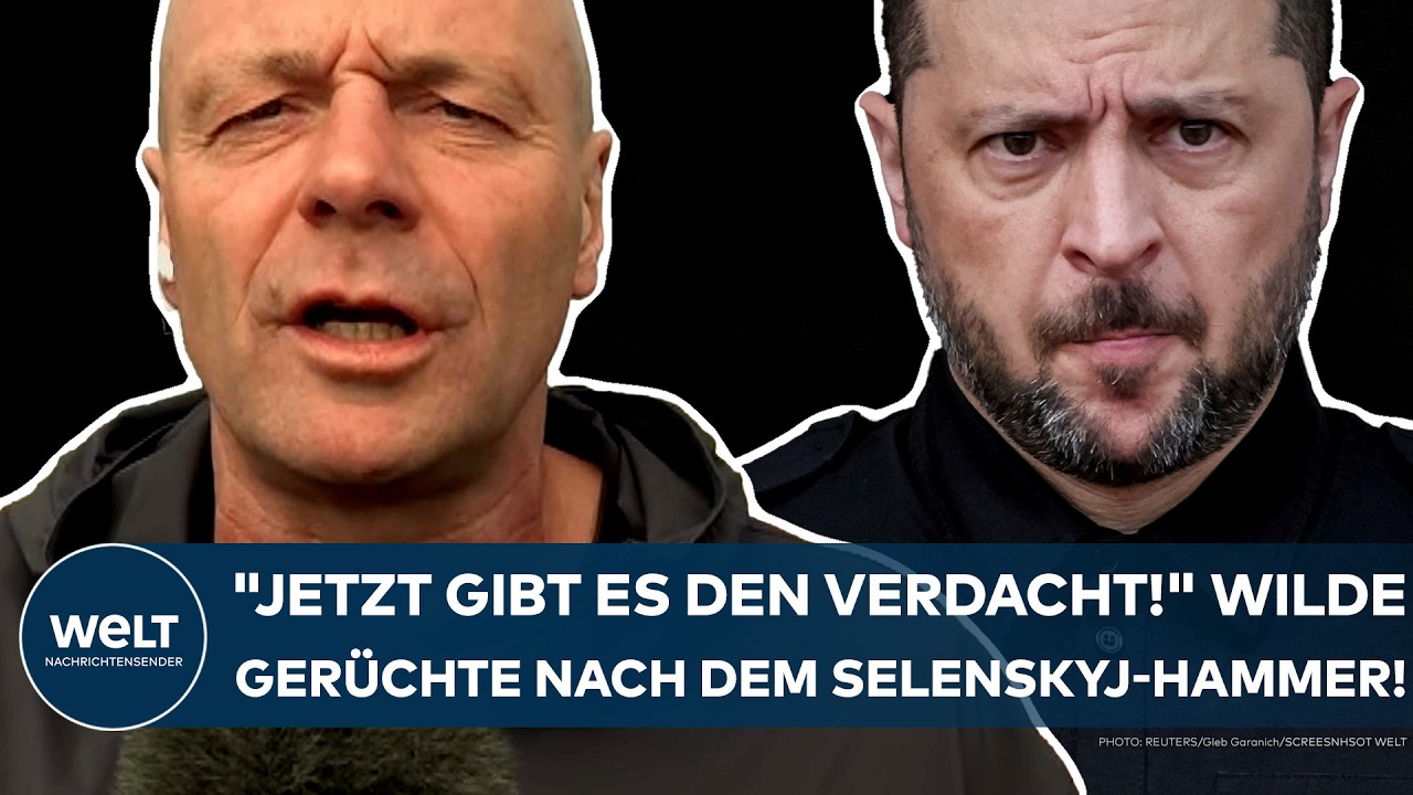 UKRAINE-KRIEG: Selenskyj-Hammer! "Da gibt es aber auch Leute, die da skeptisch sind!"