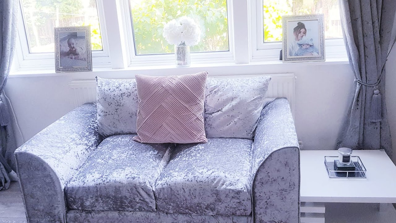 LIVING ROOM TRANSFORMATION | BLUSH PINK & CRUSHED VELVET EP.1 IN HOUSE TRANSFORMATION