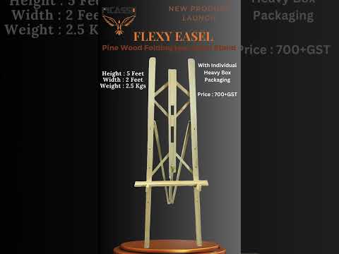 4ft Wooden Flexy Easel Stand