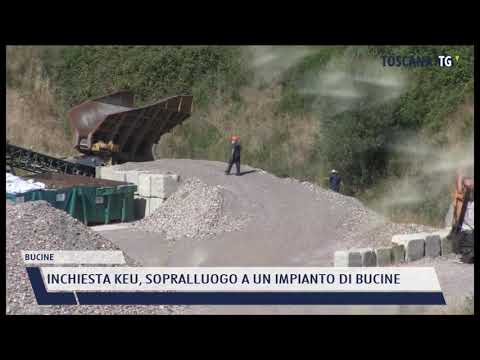 2021-06-29 BUCINE - INCHIESTA KEU, SOPRALLUOGO A UN IMPIANTO DI BUCINE
