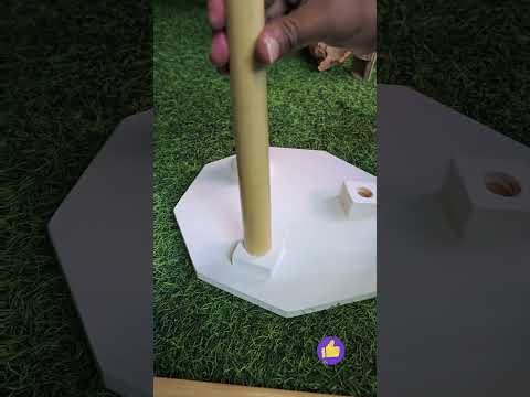 KALPAVRIKSHA Antique Wooden Fold-able Coffee Table