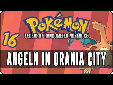 Pokémon Feuerrot #16 - Angeln in Orania City | Let's Play Pokémon Feuerrot Random Nuzlocke