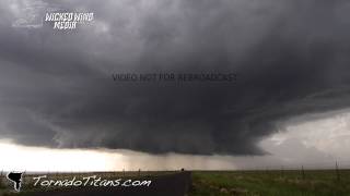 preview picture of video 'June 6th, 2014 Roy, NM Tornado Warned Supercell'