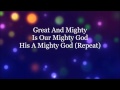 Great And Mighty HD Lyrics Video By Donnie McClurkin