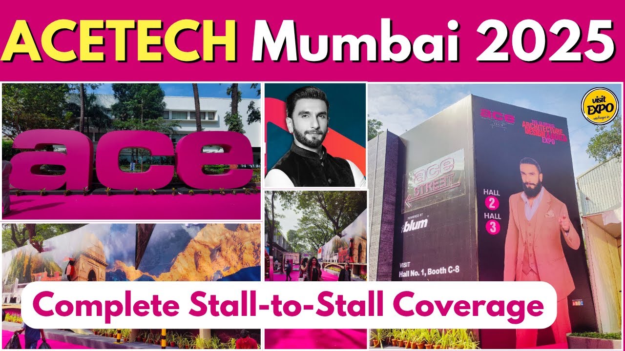 🏗️ ACETECH Mumbai 2025 | Complete Stall-to-Stall Coverage + Contacts | VisitExpo.in