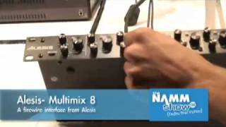 Video thumbnail for Alesis MultiMix 8 Line At Summer NAMM 2008 by gearwire