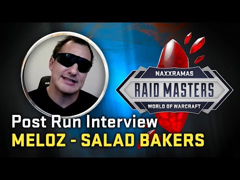 Post Run Interview with Meloz from SALAD BAKERS | Raid Masters Naxxramas Speedrun
