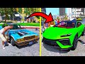 Franklin Upgrading 1 Car To 10 000 000 000 Supercar In GTA 5 SHINCHAN And CHOP