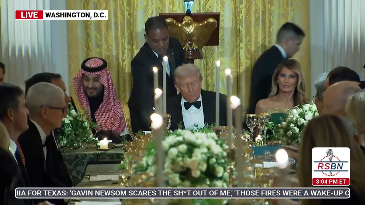 WATCH IN FULL: President Trump and Crown Prince of Saudi Arabia give remarks at the White House.