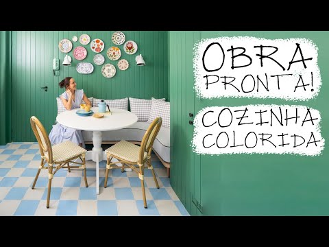 Nina Baiocchi's Total Kitchen Transformation: Colorful Kitchen