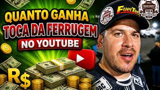 QUANTO GANHA O CANAL TOCA DA FERRUGEM ? | GANHOS REAIS 2026