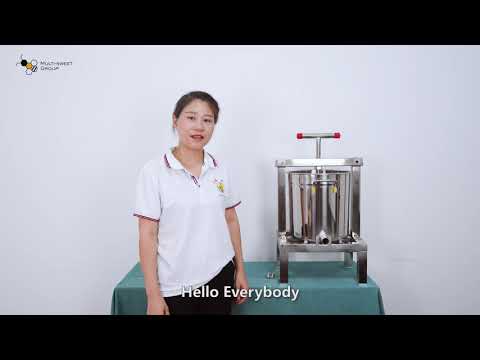 Beeswax processing wax press machine