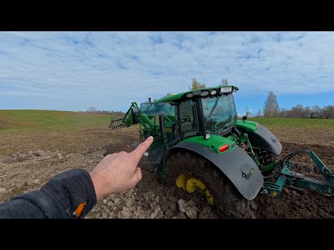 2026 Spring#16 Pirmas pavasario darbas, užklimpti baloje