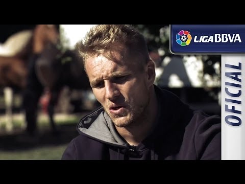 Test de La Liga Channel a Yoel, portero del Celta de Vigo