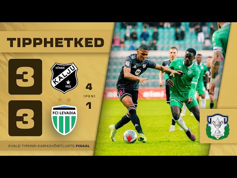 E. Tipneri karikavõistluste finaal: Nõmme Kalju FC - Tallinna FCI Levadia 3:3 (pen 4:1) (24.05.2025)