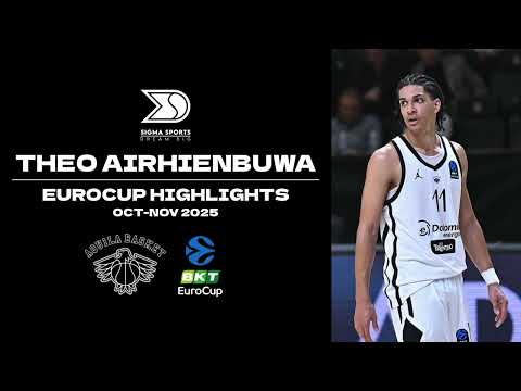 Theo Airhienbuwa Eurocup Highlights Oct-Nov 2025