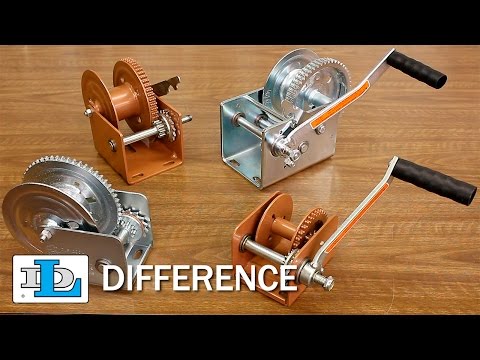 Part of a video titled Brake Winches - Short Version - DL Difference - YouTube