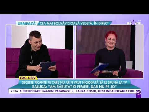 Vescan și Raluka răspund la cele mai incomode întrebări. Raluka: ”Am sărutat o femeie”