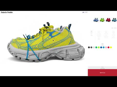 스니커즈 3D 커스터마이징 시스템