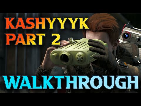 Star Wars Jedi Fallen Order Kashyyyk Walkthrough Part 2 - Imperial Refinery Explored