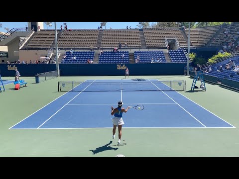 Fangran Tian (UCLA) vs Madison Sieg (USC) College Tennis