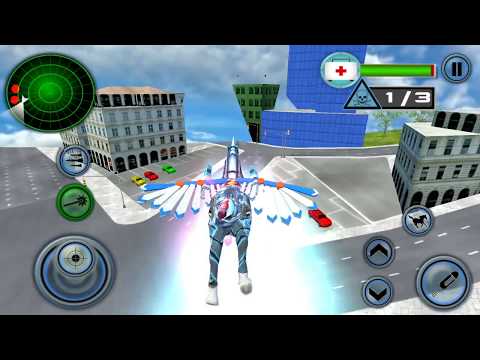 Robot Unicorn Bike Transform Battleground Royale