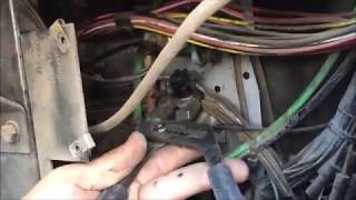 How to Replace Brake Light Switch, air Commercial Truck
