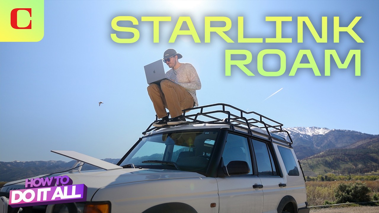 How to Set Up Starlink Roam