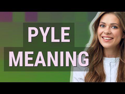 Pyle | meaning of Pyle
