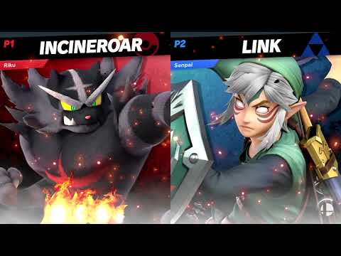 Riku (Incineroar) vs Senpai (Link)   Ultimate Browncoat Smash #1