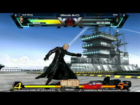 Bar Battles #01 - UMvC3 W - Josh Wong VS RyRy