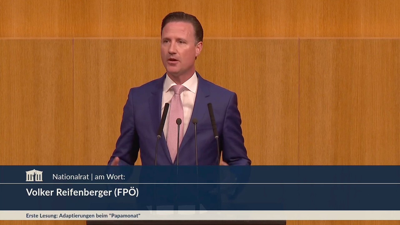 Volker Reifenberger - Familienzeitbonus für Milizsoldaten - 11.6.2026