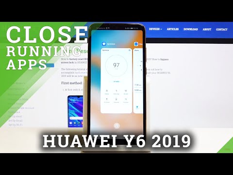 How to Turn Off Running Apps on HUAWEI Y6 2019 – Close Background Apps