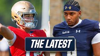 Notre Dame practice UPDATE: Major injury updates for the Fighting Irish | Blake Hebert latest