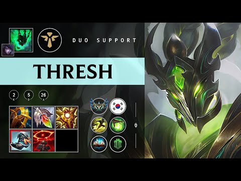 Thresh Support vs Alistar - KR Challenger Patch 25.24