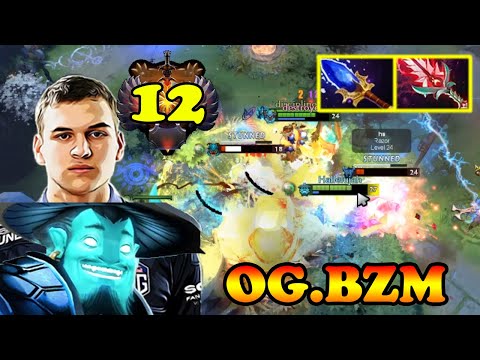OG.BZM YOUNG TALENT TOP OF EU STORM SPIRIT BLOODTHORN AGH INSANE LATE GAME DMG | DOTA2ORBS