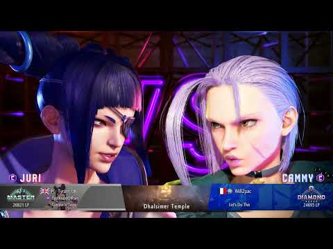 SF6 Tyrant (Juri) vs Will2pac (Cammy) Street Fighter 6