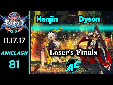 AniClash 81 - Dyson (Kagura, Susanoo) vs Henjin (Azrael, Bullet) Loser's Finals - BBCF 2