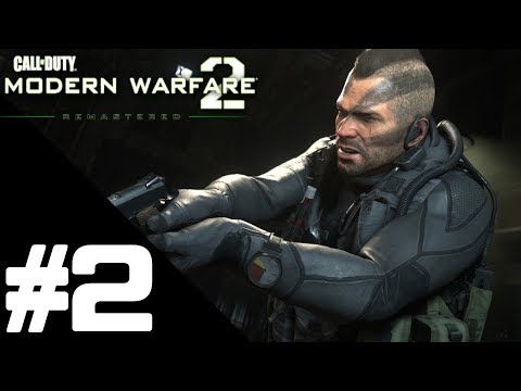 Call of Duty: Modern Warfare 2 Remastered Walkthrough Gameplay Part 2 – PS4 Pro No Commentary