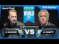 Semi Final Daniel SANCHEZ Vs Marco ZANETTI Sharm El Shikh World Cup 2022